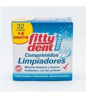 Fitty Dent Comprimidos Limpiadores Dentadura
