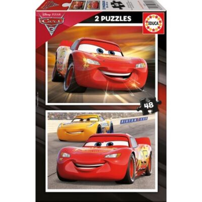 puzzle educa 48pcs cars