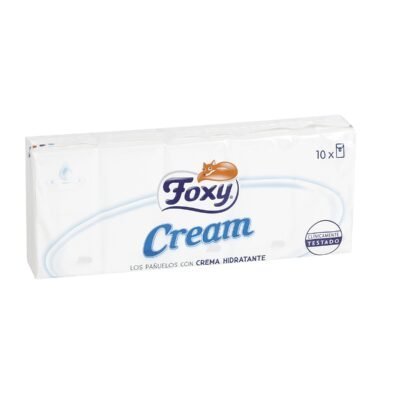 foxy cream pañuelos de papel 10u.