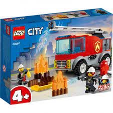 LEGO CITY FIRE CAMIÓN DE BOMBEROS CON ESCALERA