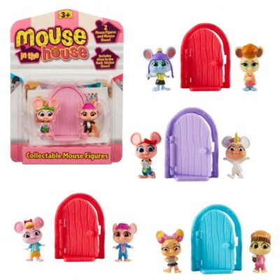 MOUSE IN THE HOUSE PACK DE 2 FIGURAS