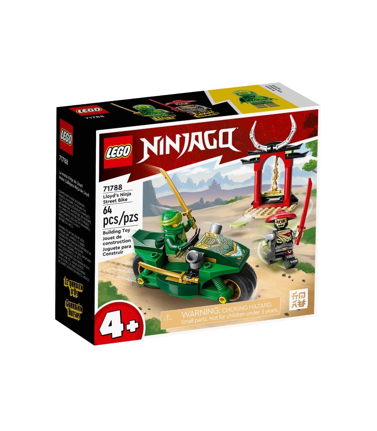 LEGO NINJAGO MOTO CALLEJERA NINJA DE LLOYD