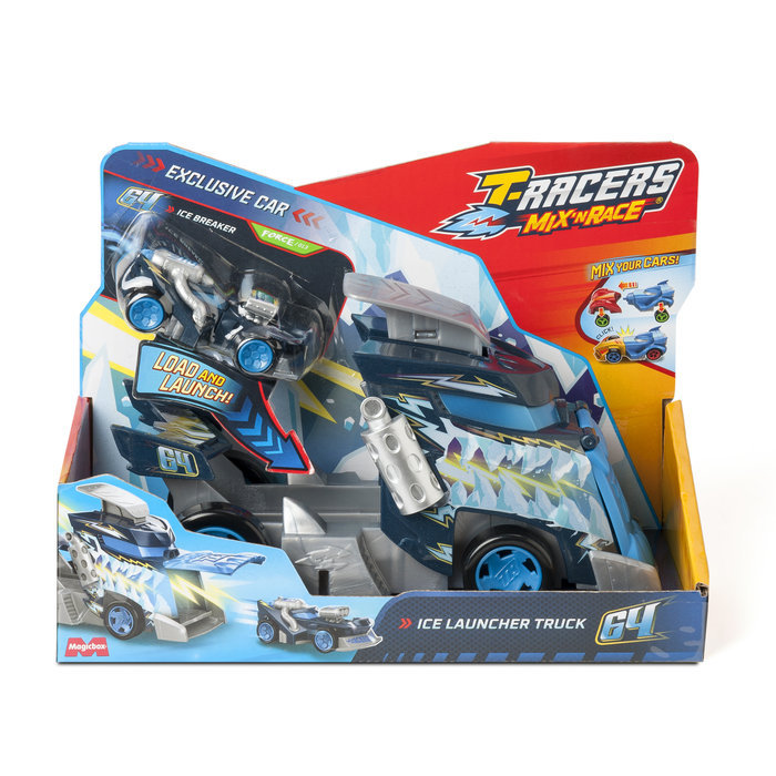 COCHE LANZADOR LAUNCHER TRUCK T-RACERS