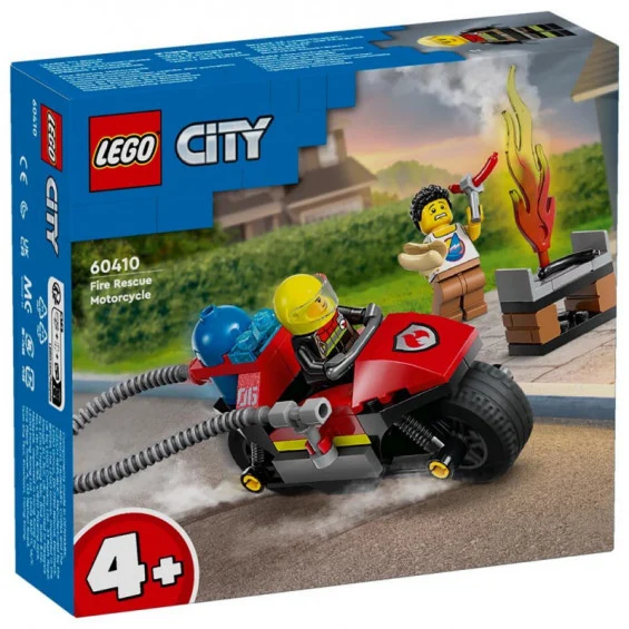LEGO CITY MOTO DE RESCATE BOMBEROS