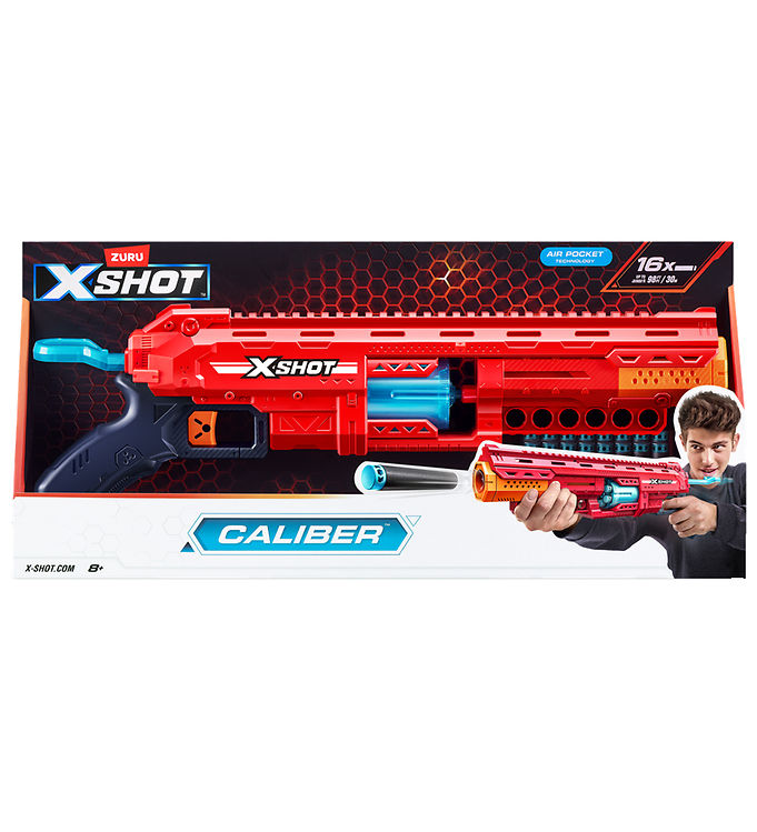 PISTOLA X-SHOT CALIBER INCLUYE 16 DARDOS